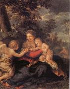 Holy Family Resting on the Flight to Egypt Pietro da Cortona